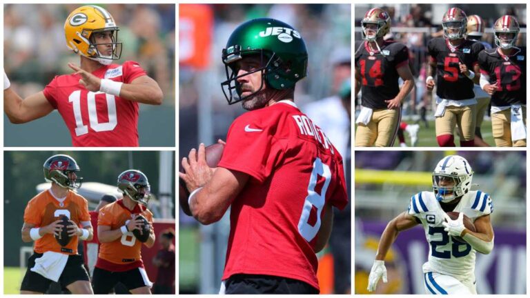 Las historias a seguir en la pretemporada de la NFL: Aaron Rodgers, Jordan Love, 49ers, los novatos…