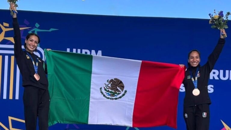 Mariana Arceo y Mayan Oliver, bronce para México en el Mundial de Pentatlón Moderno