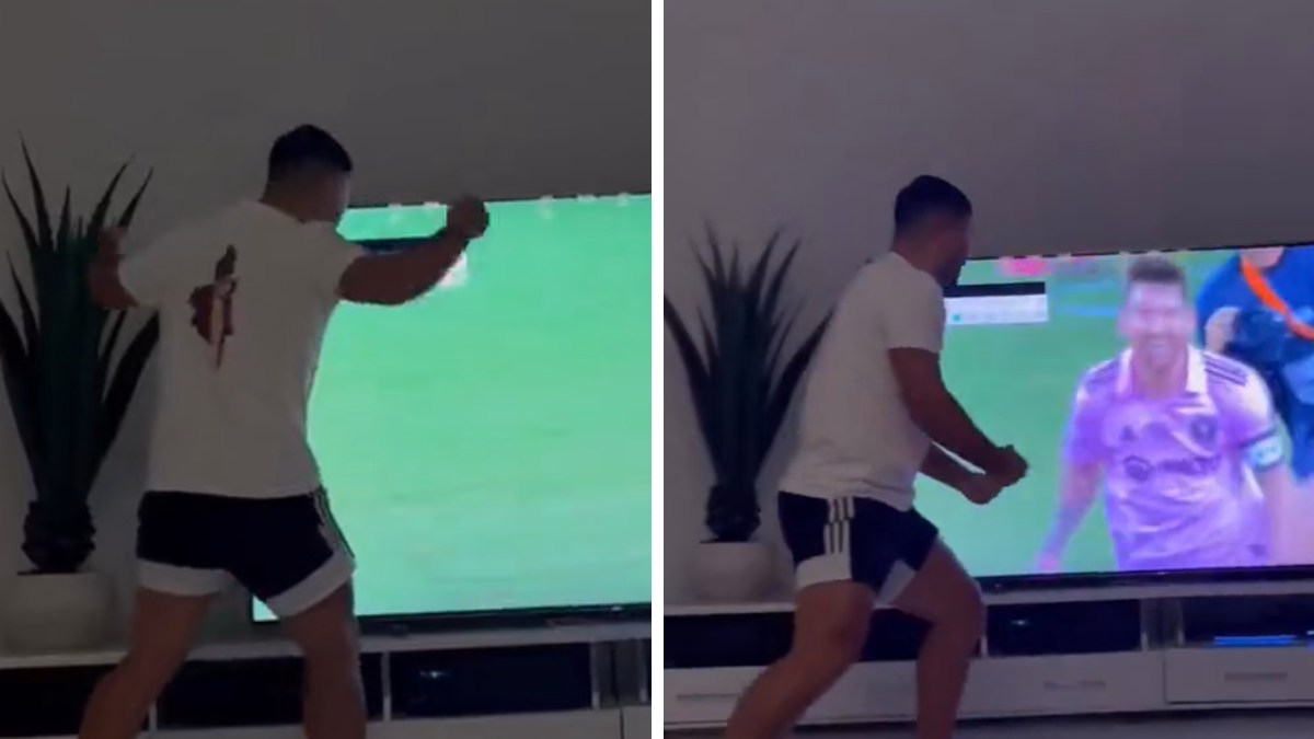 Kun Agüero Se Hace Viral Por Efusivo Festejo Tras El Título De Lionel