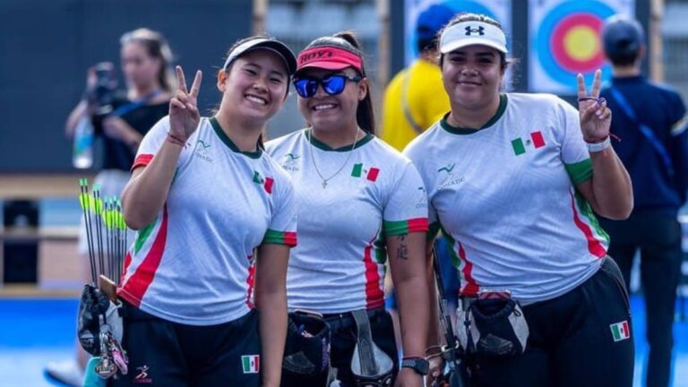 México califica a la final por equipos de tiro con arco compuesto de la Copa del Mundo de París
