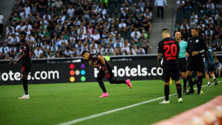 Gustavo Puerta debuta con el Bayer Leverkusen en la victoria sobre Borussia Mönchengladbach