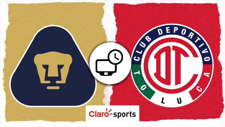 Pumas vs Toluca en vivo: Horario y dónde ver el partido de la jornada 4 de Liga MX