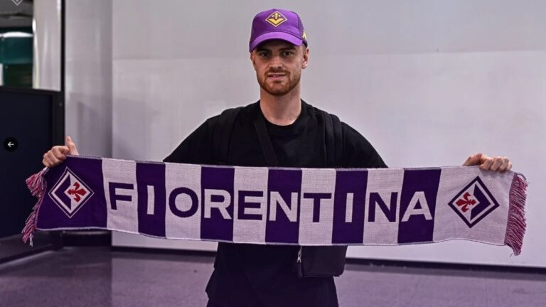 La Fiorentina presentó a Lucas Beltrán como flamante refuerzo