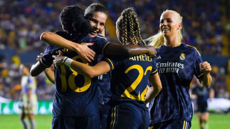 Real Madrid se impone a Tigres Femenil en el Volcán