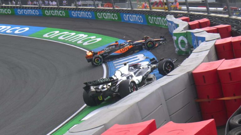 Daniel Ricciardo acaba en el hospital tras el extraño choque por no ver a Piastri en las Libres 2 del GP de Países Bajos