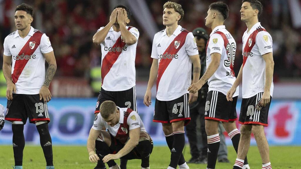River Plate cae en los octavos de final de la Copa Libertadores. AP