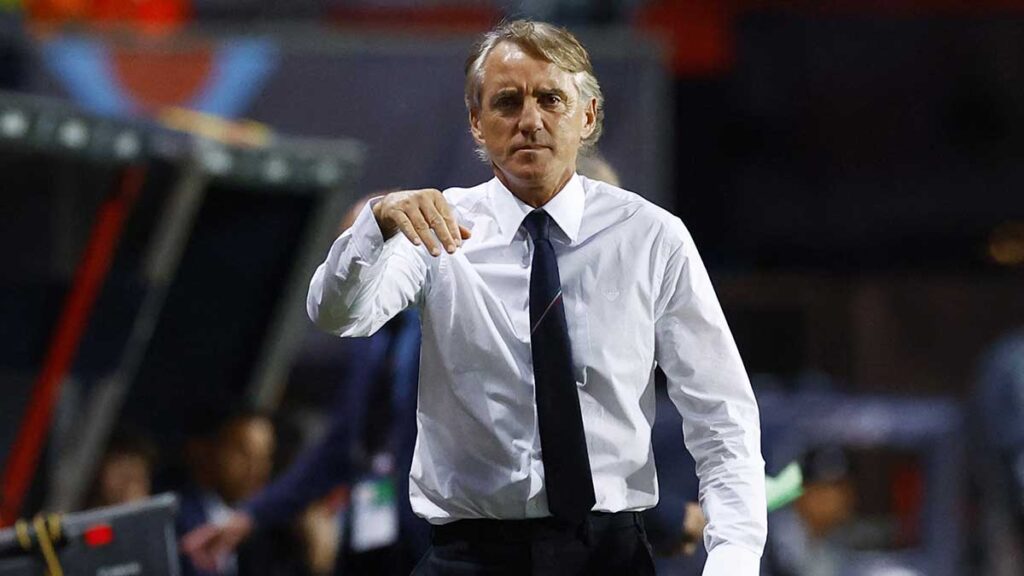 Roberto Mancini deja de forma sorpresiva a la selección italiana. Reuters