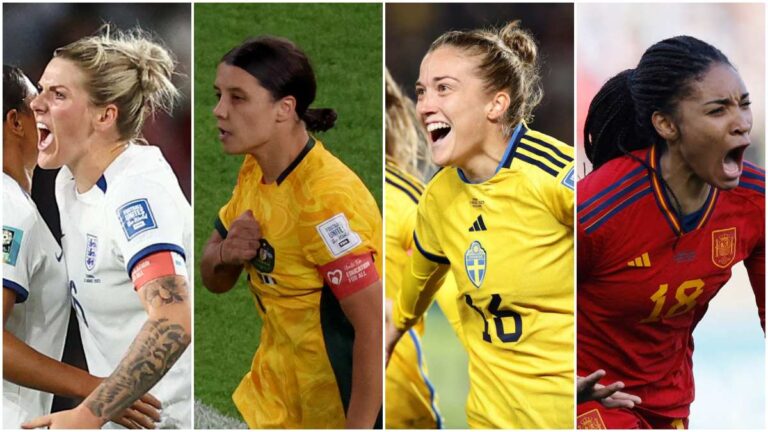 Por primera vez habrá semifinales sin un representante del Continente Americano en el Mundial Femenino: USWNT, Colombia, Brasil…