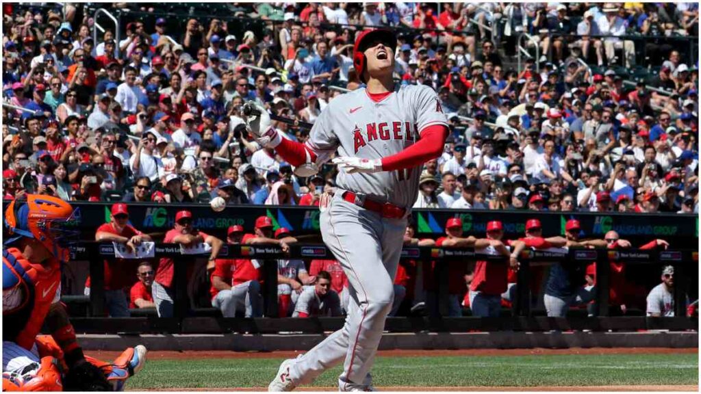 Shohei Ohtani rompe la pantalla del Citi Field | Reuters