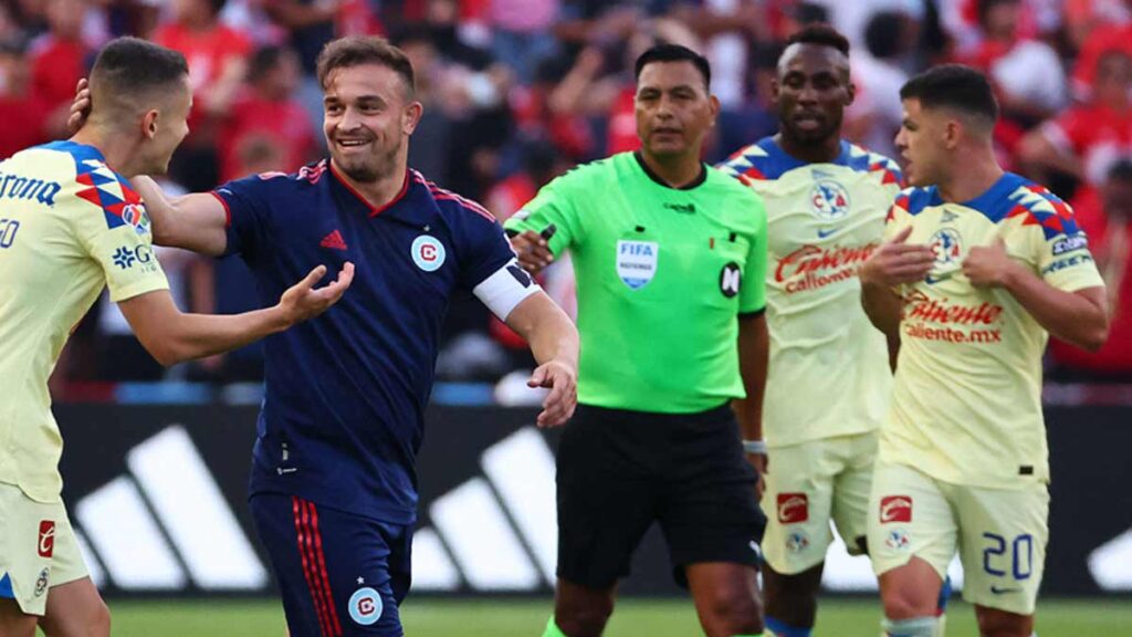 ¡Polémica en la Leagues Cup! Le anulan un gol al América por ¿fuera de lugar? | Reuters