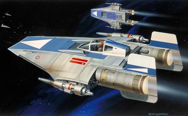 naves star wars a-wing