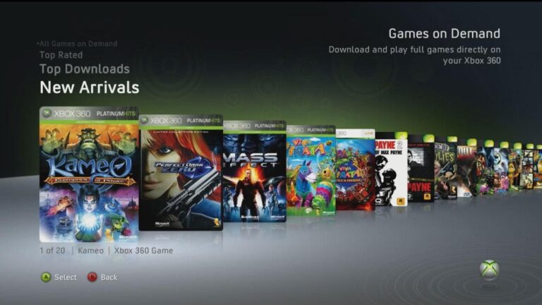 La tienda digital de Xbox 360 cerrará en julio del próximo año