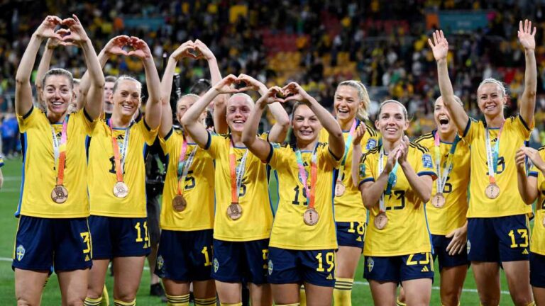Suecia derrota a Australia y se queda con el tercer lugar del Mundial Femenil