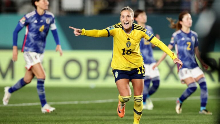 Suecia no tiene resaca post USWNT y elimina a Japón para meterse a semifinales del Mundial femenino