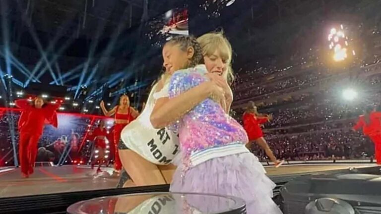 Taylor Swift y el conmovedor momento con Bianka, la hija de Kobe Bryant, durante un concierto del Eras Tour en Los Angeles