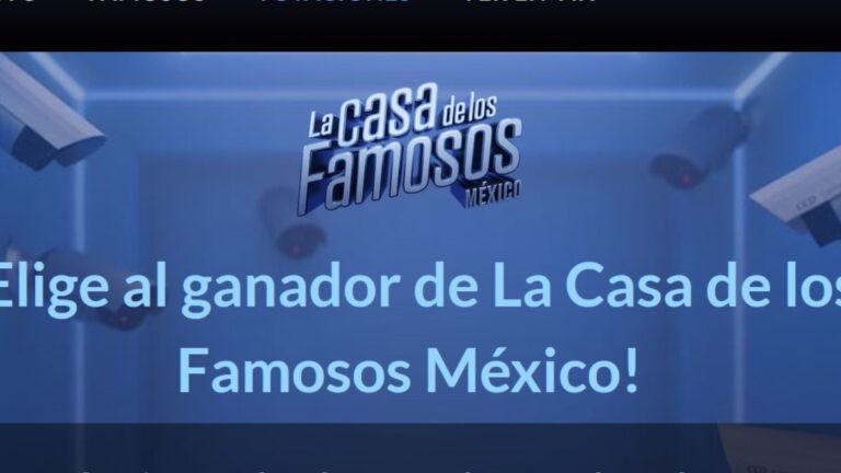 Link para votar por tu favorito en la Gran Final de La Casa de los Famosos México 2023