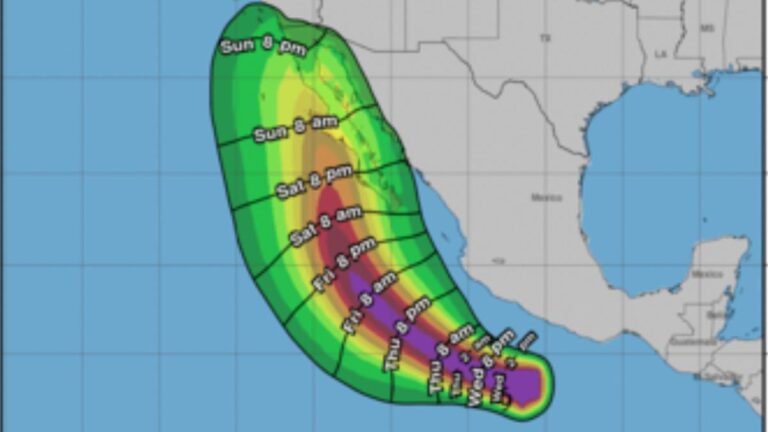 Tormenta tropical Hilary se forma en el Pacífico; podría azotar a Estados Unidos como huracán