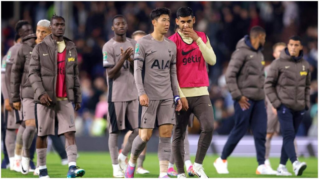 Tottenham, triste por la eliminación | Reuters;