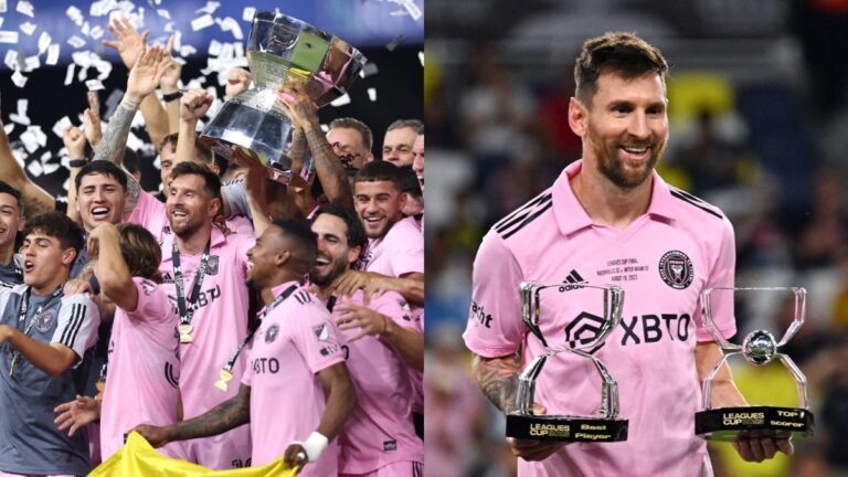 Inter Miami levanta su primer título histórico de la mano de Messi