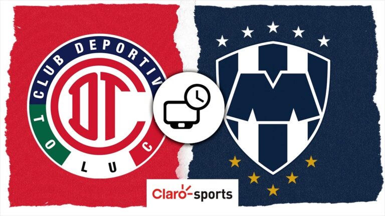 Toluca vs Monterrey: en vivo: Horario y dónde ver hoy por TV el partido de la jornada 5 del Apertura 2023 