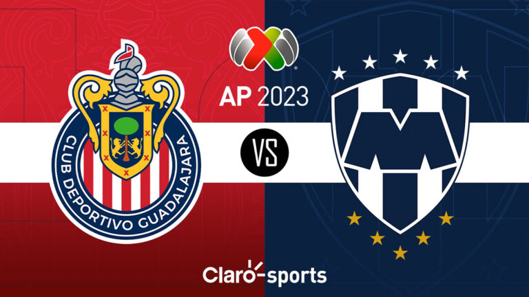 Chivas vs Monterrey, en vivo por Claro Sports el partido de la jornada 7 del Apertura 2023 del fútbol mexicano