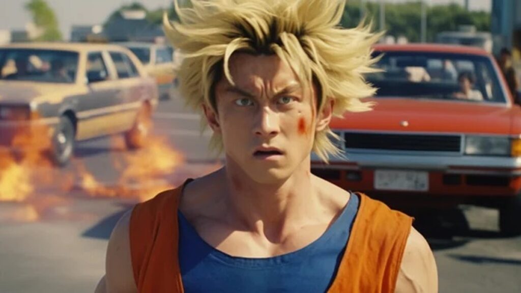 Personajes de 'Dragon Ball Z' en la vida real según IA