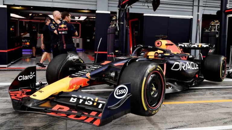 Gran actuación de Red Bull en las Libres 1 del GP de Italia; Verstappen y Checo, en el top 3