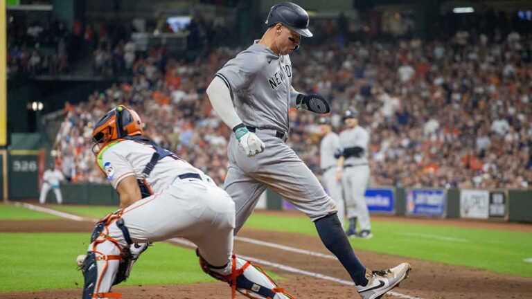 Aaron Judge sigue enrachado y lidera a los Yankees al triunfo ante Astros