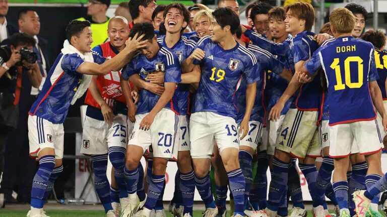 Japón sorprende a Alemania y los golea en partido amistoso