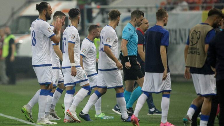 “Kosovo es Serbia”: Los indignantes actos por los que jugadores kosovares abandonaron el partido ante Rumania