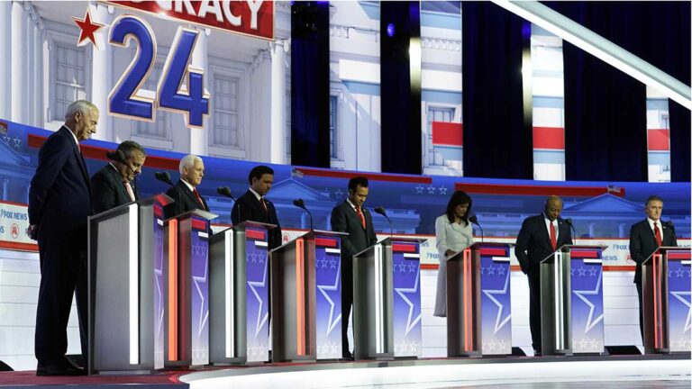 7 candidatos clasificaron para el segundo debate presidencial republicano. ¿Quién quedó fuera?