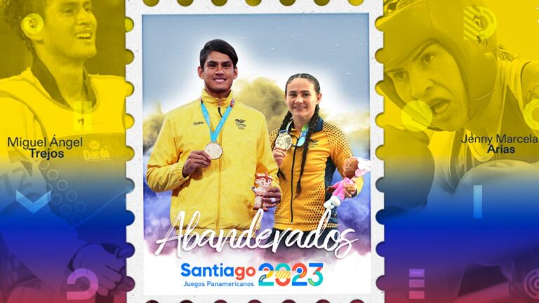 Definidos los deportistas abanderados para los Juegos Panamericanos Santiago 2023