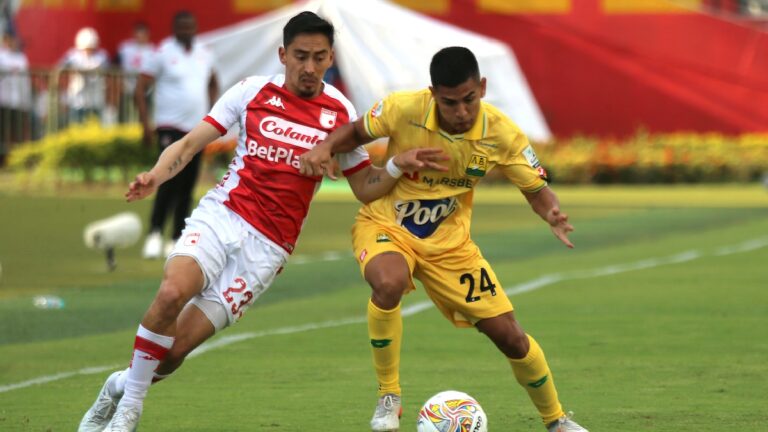 Santa Fe extiende su mala racha fuera de Bogotá: las claves del empate ante Bucaramanga