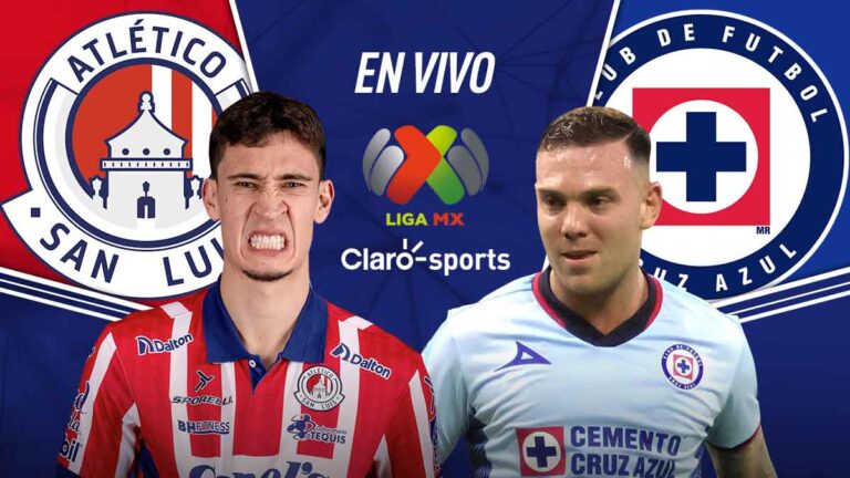 Atlético San Luis vs Cruz Azul en vivo la Liga MX: Resultado y goles del fútbol mexicano en directo