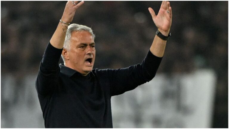 Mourinho, tras el mal paso de la Roma: “No soy el problema, no lo acepto”