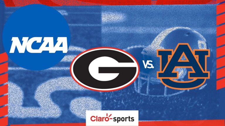 Georgia vs Auburn, en vivo el partidazo de Fútbol Americano Colegial en la NCAA