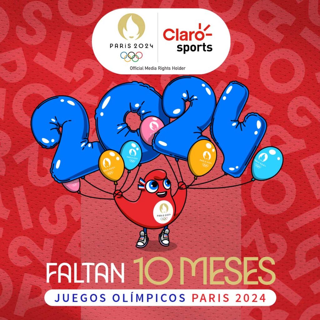 En Claro Sports estamos a 10 meses de los Juegos Olímpicos de Paris 2024