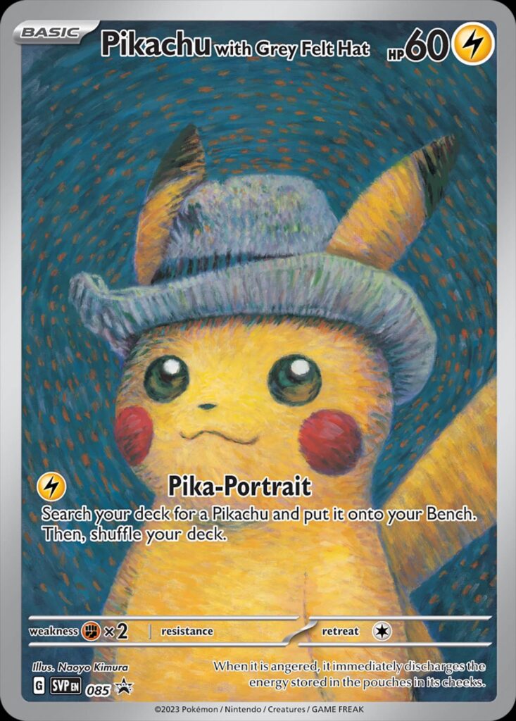 pokémon van gogh cartas