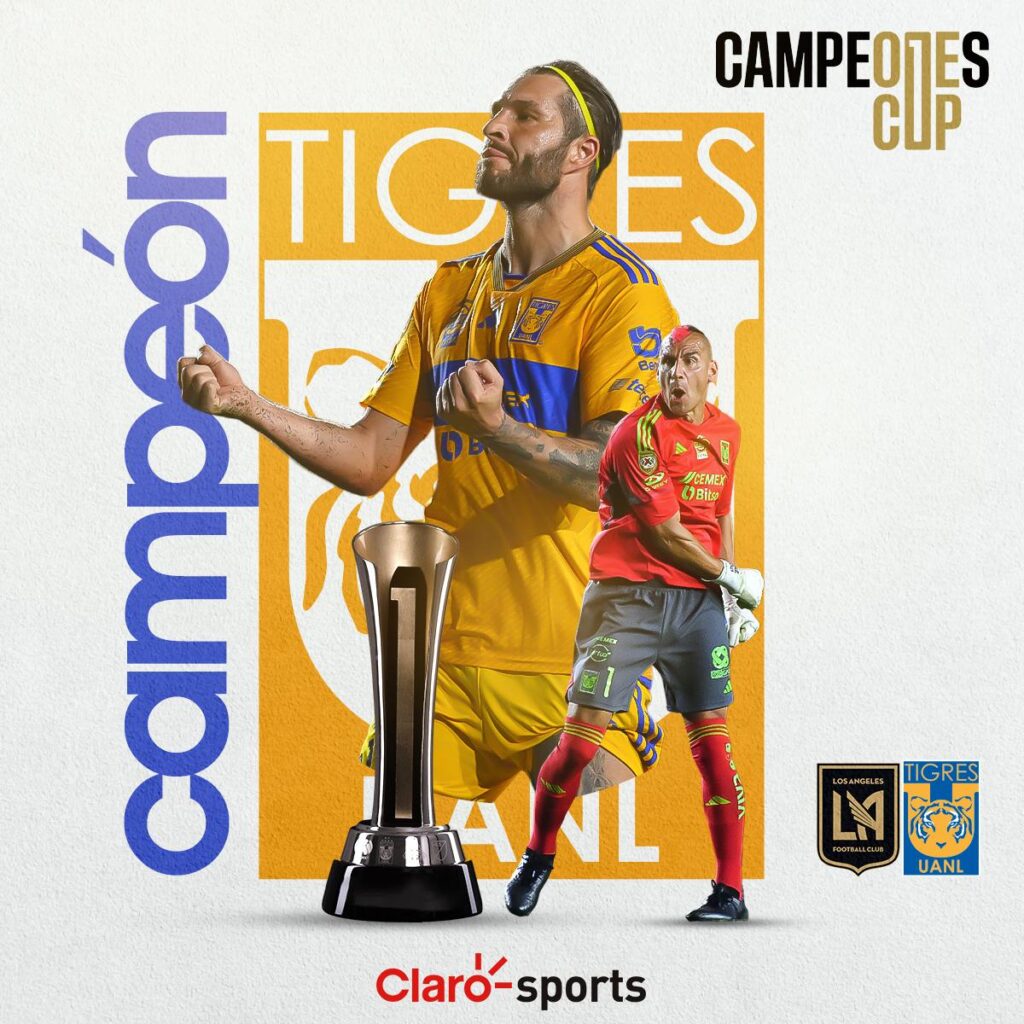 Tigres Gana La Campeones Cup Clarosports