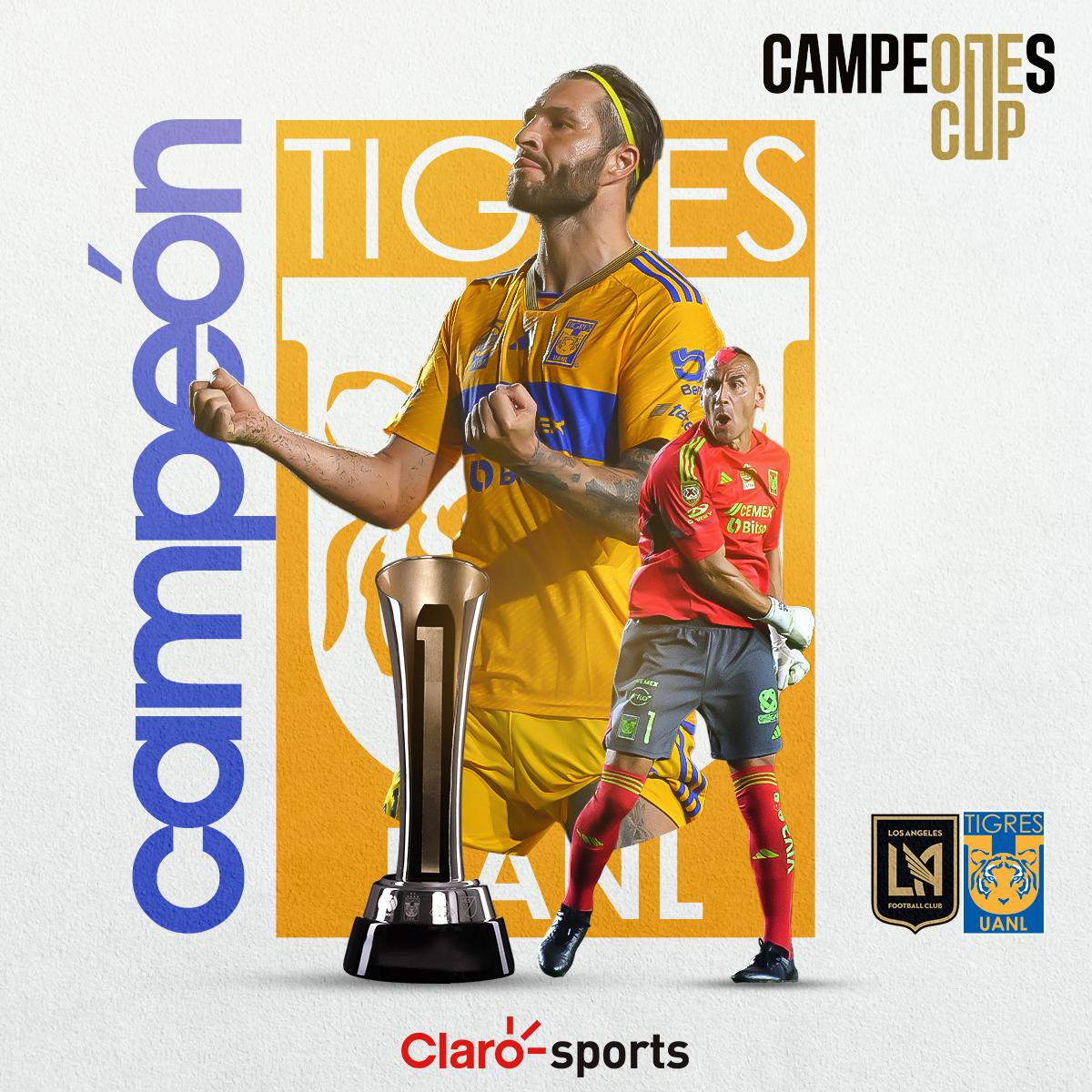 ¡Tigres gana la Campeones Cup 2023! ClaroSports