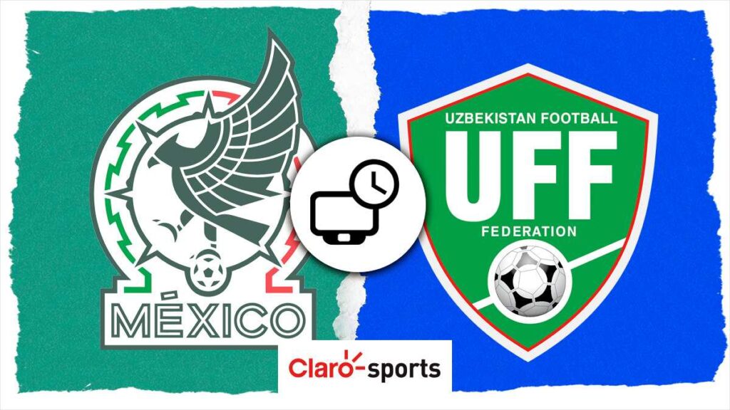 México vs Uzbekistán partido amistoso donde ver