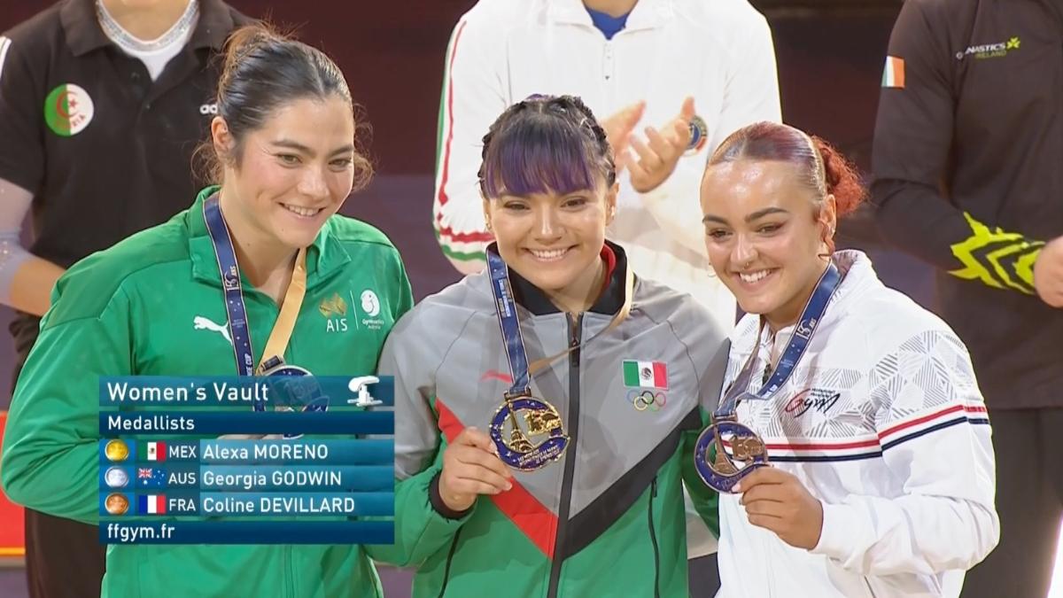 Alexa Moreno Gana El Oro En La Prueba De Salto De La Copa Del Mundo De ...