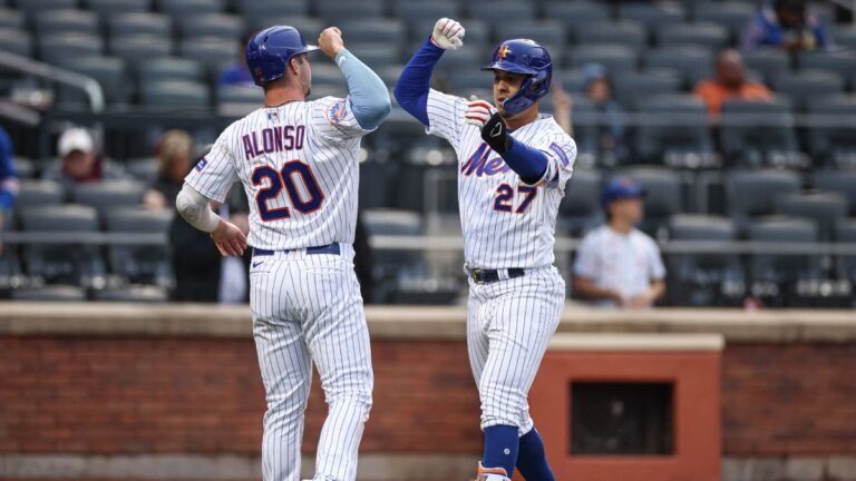 Pete Alonso se enciende con el madero y Mets apalea a Marlins