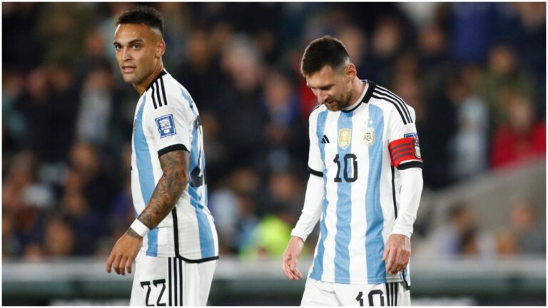 Messi frota la lámpara con un golazo para que Argentina venza a Ecuador en el inicio de las eliminatorias