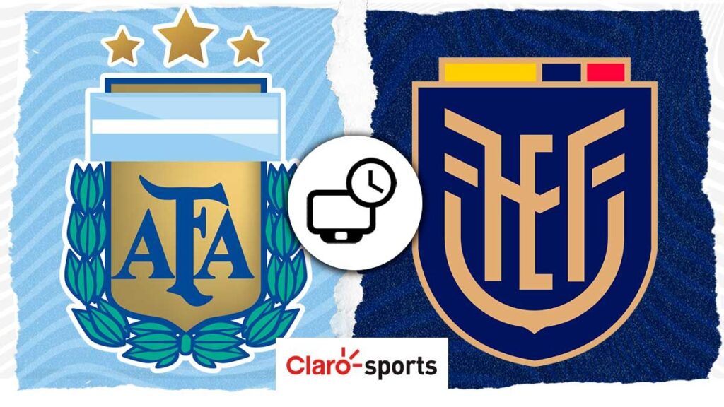 Argentina vs Ecuador en vivo Horario y dónde ver hoy por TV el partido