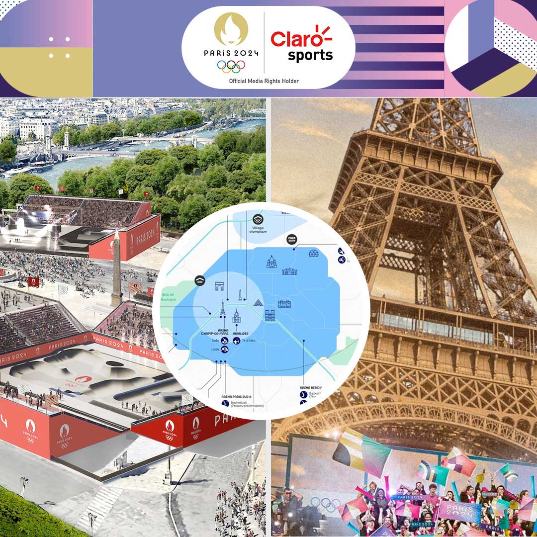 Desde la Torre Eiffel y la Plaza de la Concordia hasta el Sena todas