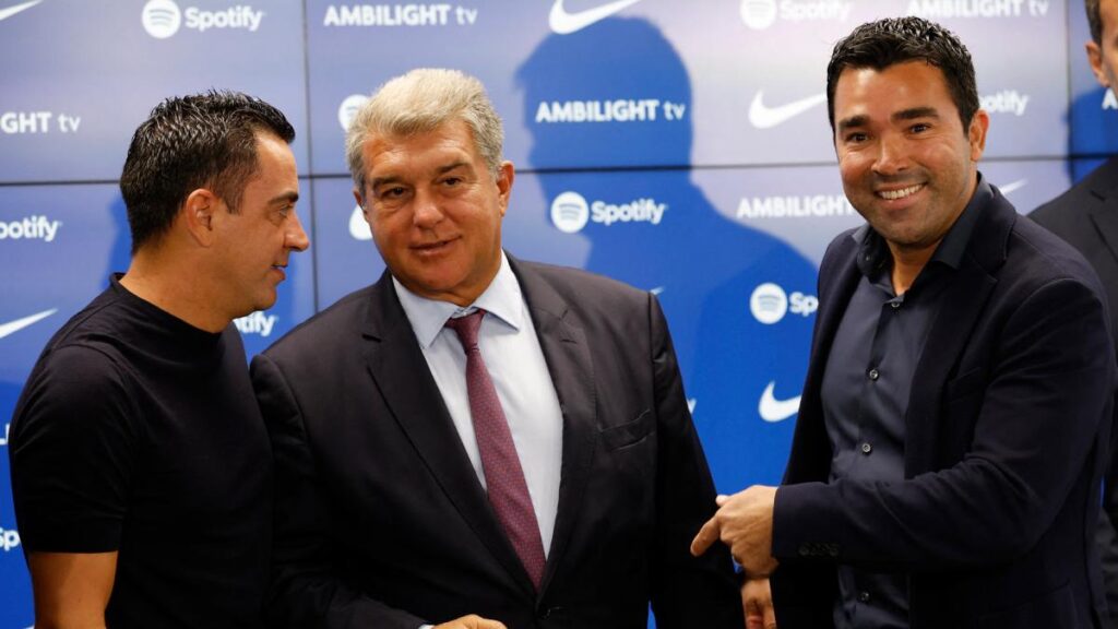 Este miércoles, Deco fue presentado como director deportivo del Barça | Reuters