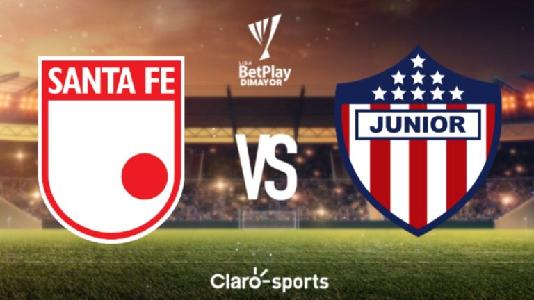 Santa Fe vs Junior en vivo por la fecha 9 de la Liga BetPlay Dimayor, en directo online