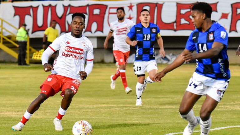 Santa Fe suma con poco fútbol: las claves del empate ante Boyacá Chicó en Tunja