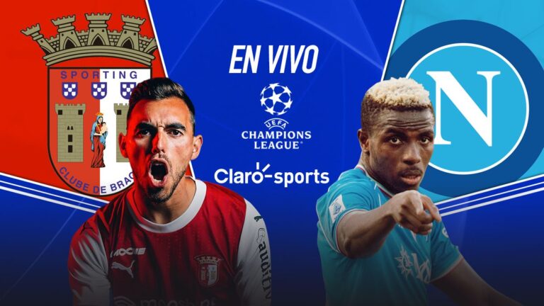 Sporting Braga vs Napoli en vivo: Resumen, goles y resultado final de la Champions League 2023